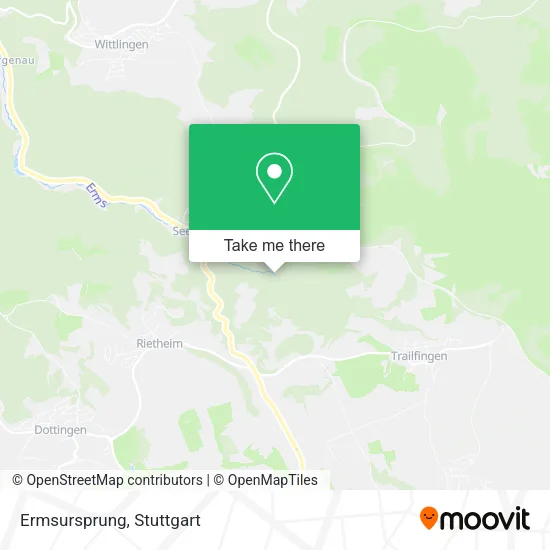Ermsursprung map