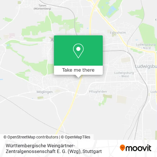Карта Württembergische Weingärtner-Zentralgenossenschaft E. G. (Wzg)