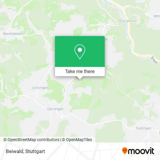 Карта Beiwald