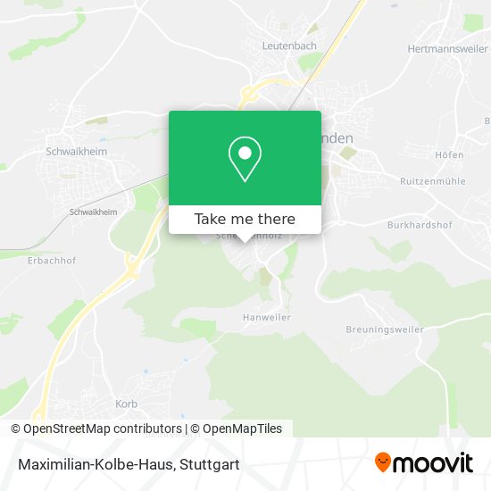 Maximilian-Kolbe-Haus map