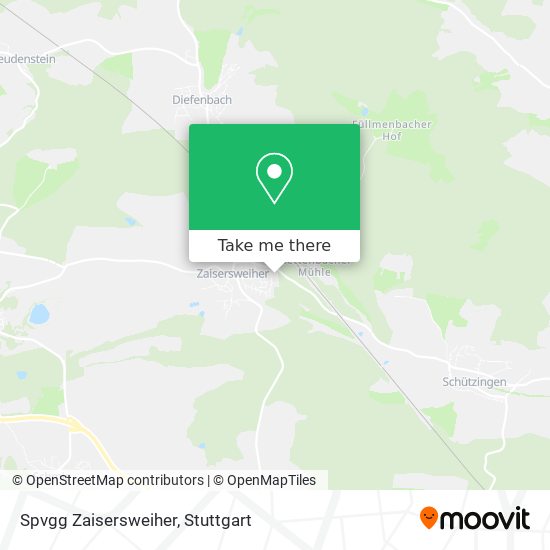 Карта Spvgg Zaisersweiher