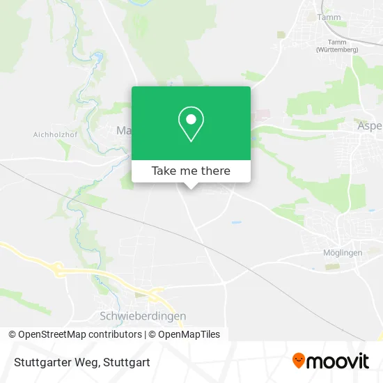 Карта Stuttgarter Weg