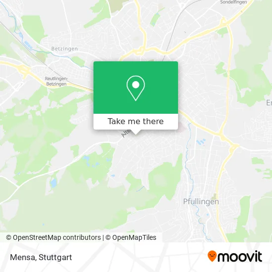 Карта Mensa