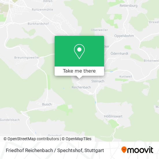 Карта Friedhof Reichenbach / Spechtshof