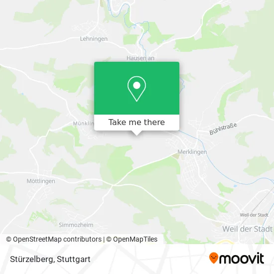 Карта Stürzelberg