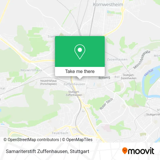 Карта Samariterstift Zuffenhausen