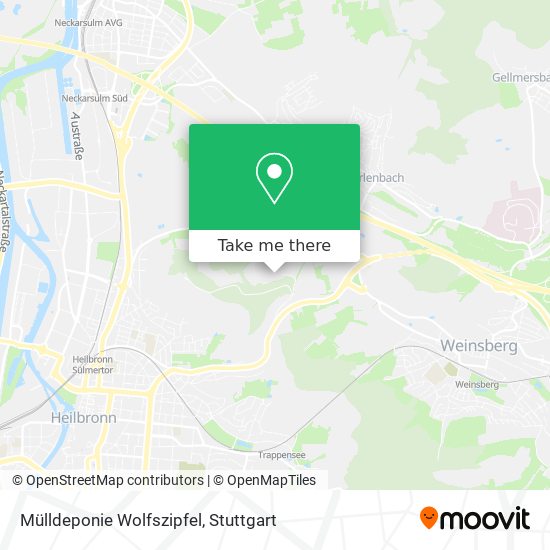 Mülldeponie Wolfszipfel map