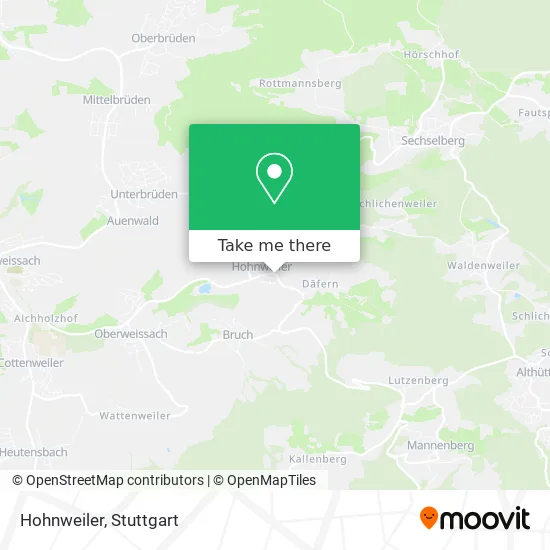 Карта Hohnweiler