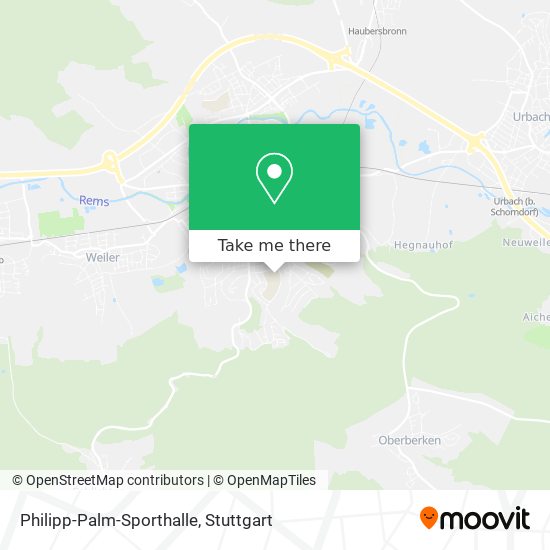 Philipp-Palm-Sporthalle map