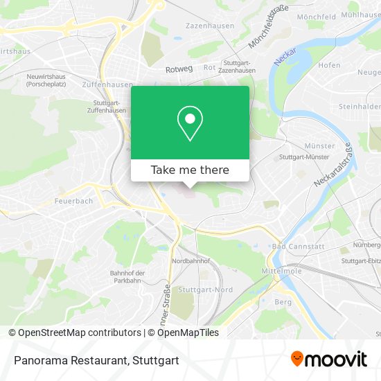 Panorama Restaurant map