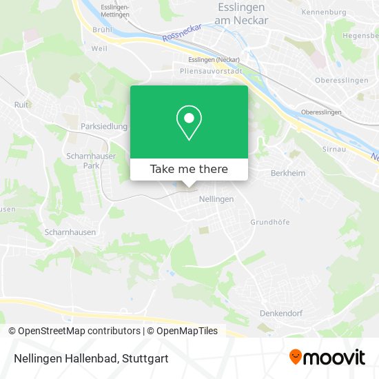 Nellingen Hallenbad map
