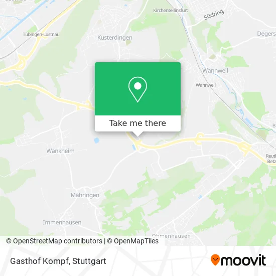 Карта Gasthof Kompf