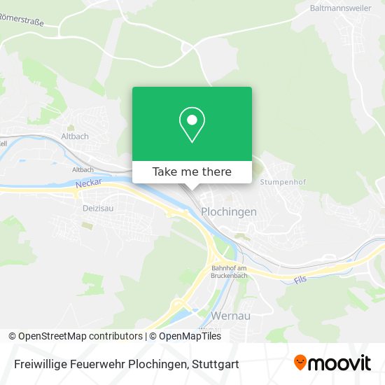 Freiwillige Feuerwehr Plochingen map