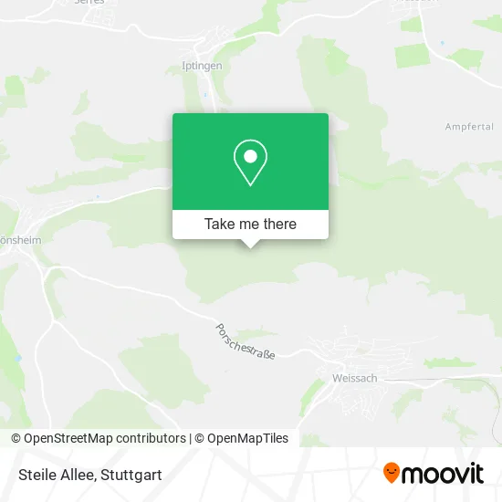 Карта Steile Allee