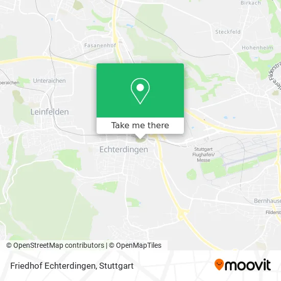 Карта Friedhof Echterdingen