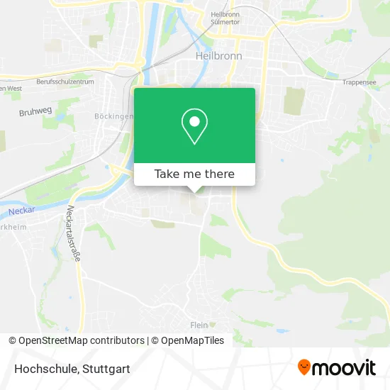 Hochschule map