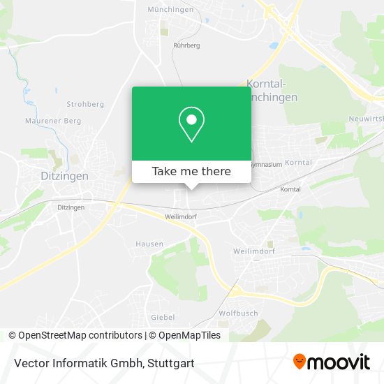 Vector Informatik Gmbh map