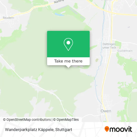 Карта Wanderparkplatz Käppele