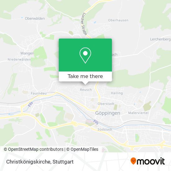 Christkönigskirche map