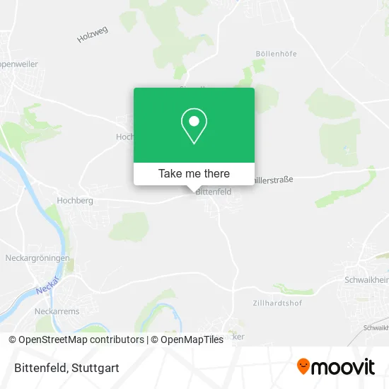 Карта Bittenfeld