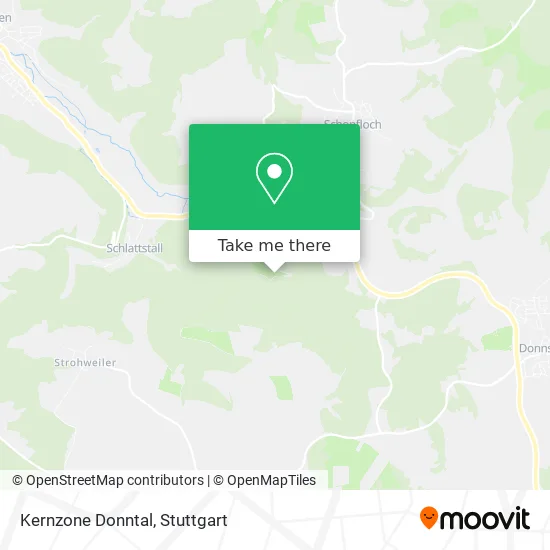 Карта Kernzone Donntal