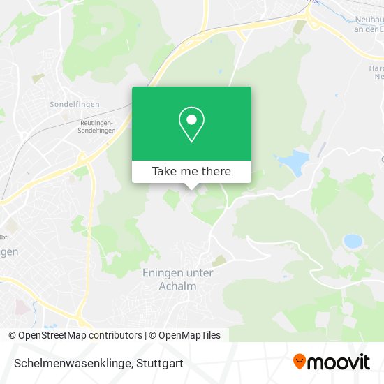 Карта Schelmenwasenklinge