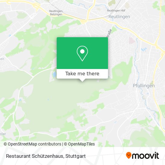 Restaurant Schützenhaus map