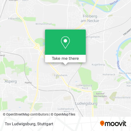 Карта Tsv Ludwigsburg