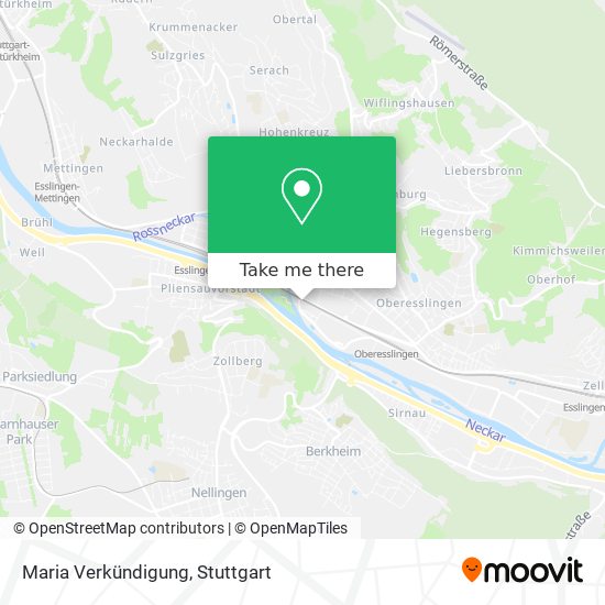 Maria Verkündigung map