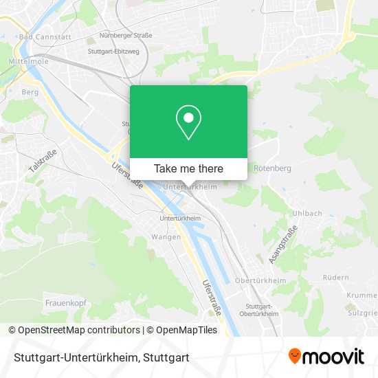 Карта Stuttgart-Untertürkheim