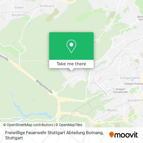 Freiwillige Feuerwehr Stuttgart Abteilung Botnang map