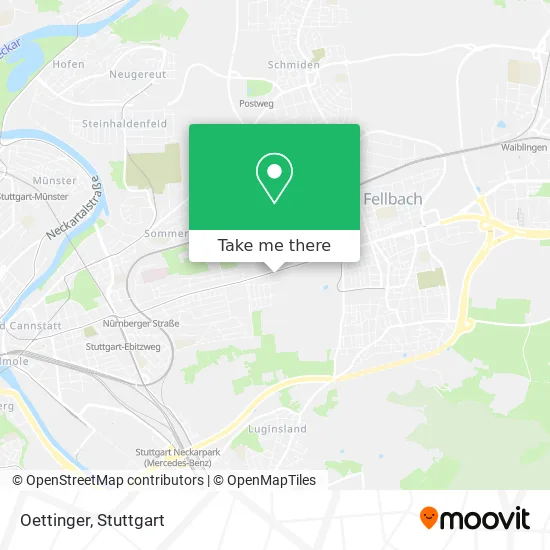 Карта Oettinger