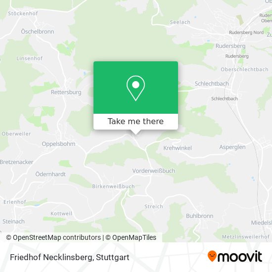 Friedhof Necklinsberg map