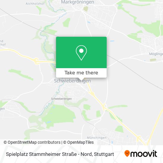 Spielplatz Stammheimer Straße - Nord map