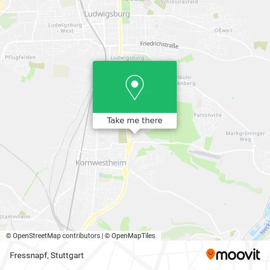 Карта Fressnapf
