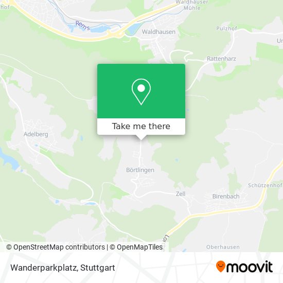 Wanderparkplatz map