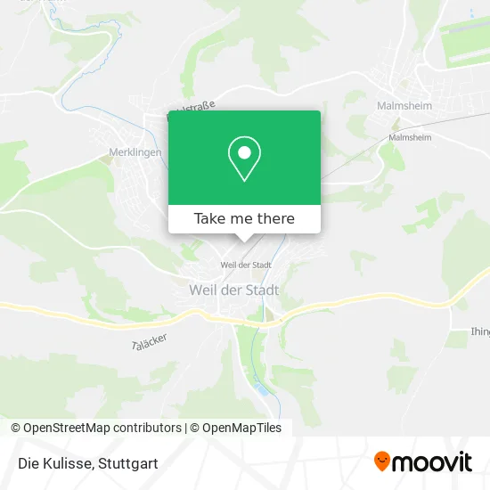 Карта Die Kulisse