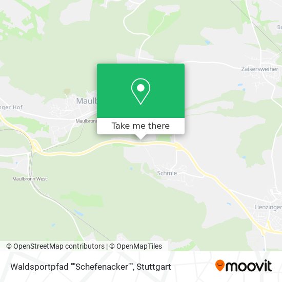 Карта Waldsportpfad ""Schefenacker""