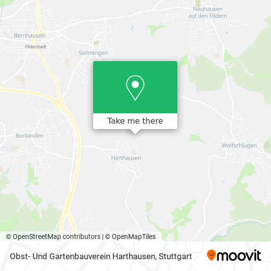 Карта Obst- Und Gartenbauverein Harthausen