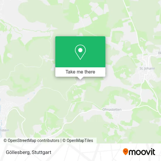 Карта Göllesberg