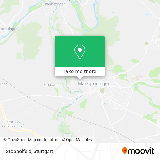 Карта Stoppelfeld