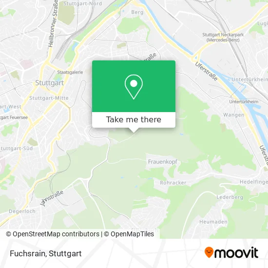 Карта Fuchsrain