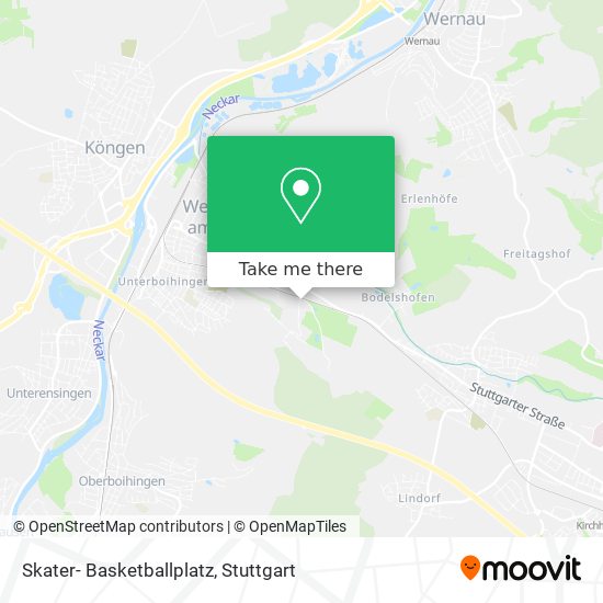 Skater- Basketballplatz map