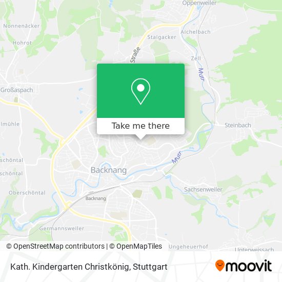 Kath. Kindergarten Christkönig map