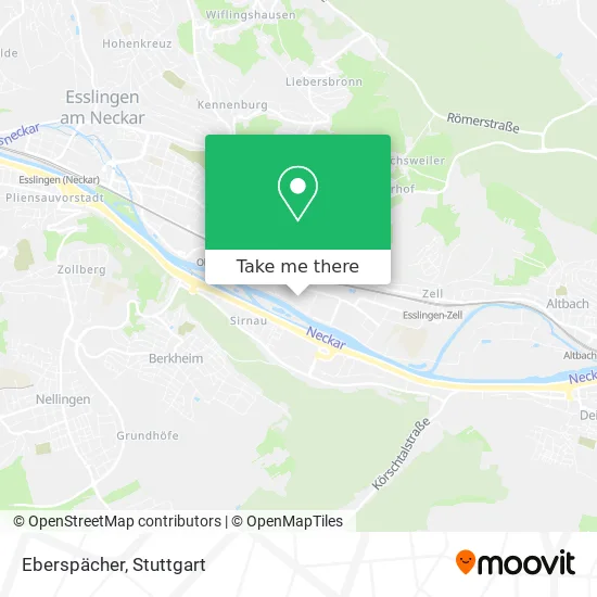 Карта Eberspächer