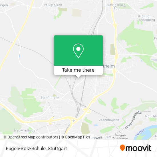 Eugen-Bolz-Schule map