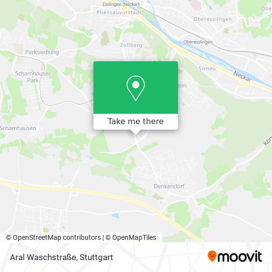 Aral Waschstraße map