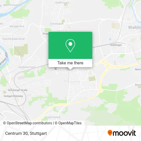 Centrum 30 map