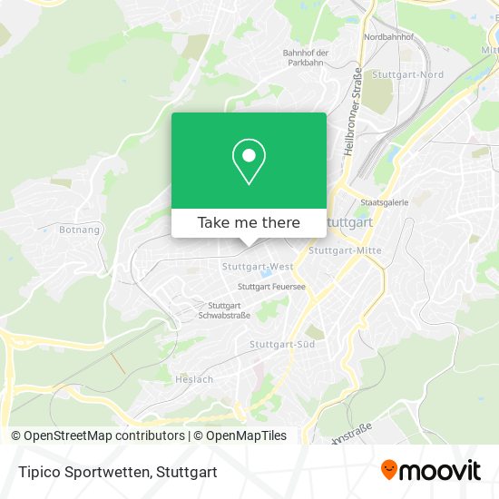 Tipico Sportwetten map