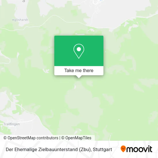 Карта Der Ehemalige Zielbauunterstand (Zbu)